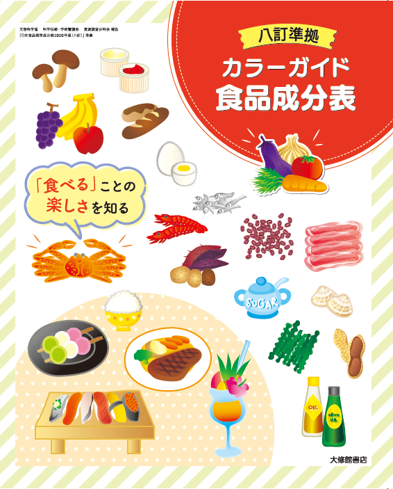 八訂準拠カラーガイド食品成分表